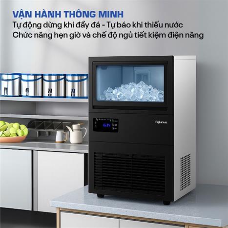 Máy làm đá lọc nước UF FUJIHOME IM45C Màu Đen