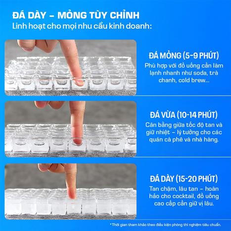 Máy làm đá lọc nước UF FUJIHOME IM45C Màu Đen