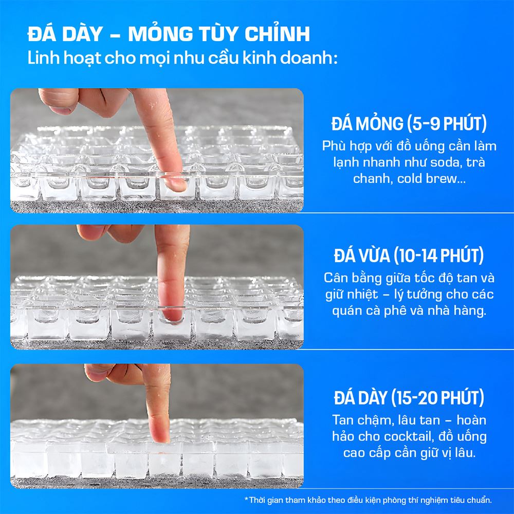 Máy làm đá lọc nước UF FUJIHOME IM45C Màu Đen