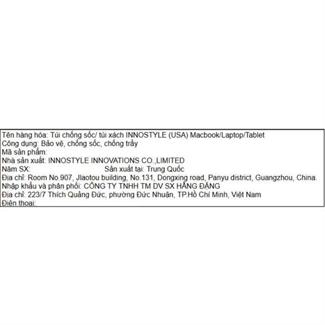 Túi đeo chéo Innostyle FlexiCarry Crossbody Sling FC22BLK Màu Đen