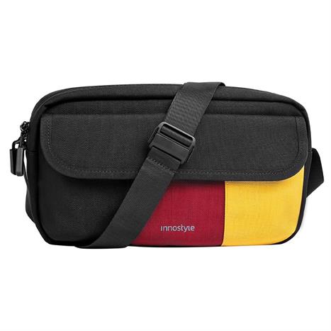 Túi đeo chéo Innostyle VersalSling Crossbody Bag S2101BRY Màu Đen - Đỏ