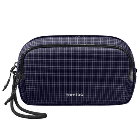 Túi đựng phụ kiện Tomtoc Premium Light-T12 Tech Organizer T12M1B1 Màu Xanh Navy