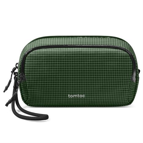Túi đựng phụ kiện Tomtoc Premium Light-T12 Tech Organizer T12M1T2 Màu Xanh lá