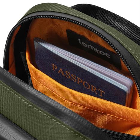 Túi đeo chéo Tomtoc X-Pac Aviator-T37 Travel Crossbody T37S1T1 Màu Xanh Oliu