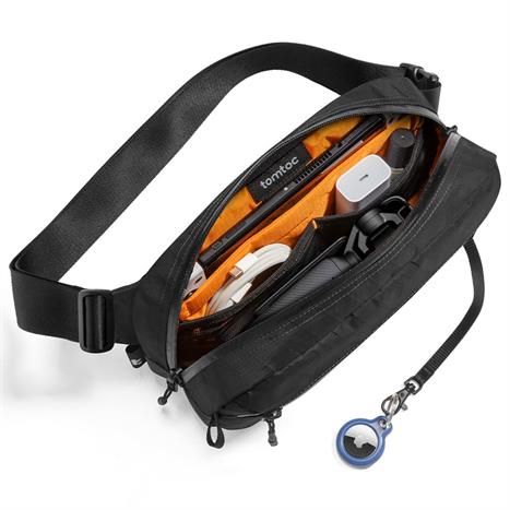 Túi đeo chéo Tomtoc Aviator RFID Sling Bag T35M1D1 Màu Đen