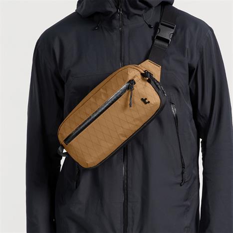 Túi đeo chéo Tomtoc Aviator RFID Sling Bag T35M1K1 Màu Khaki/xanh