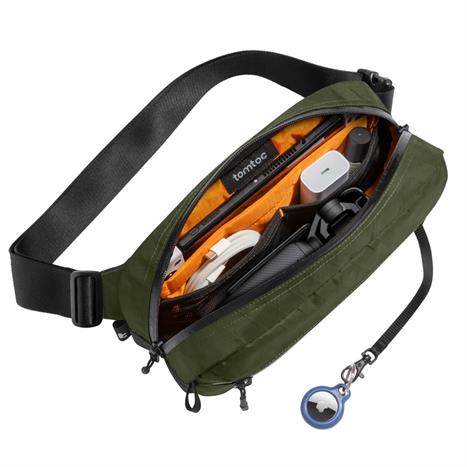 Túi đeo chéo Tomtoc Aviator RFID Sling Bag T35M1T1 Màu Xanh lá