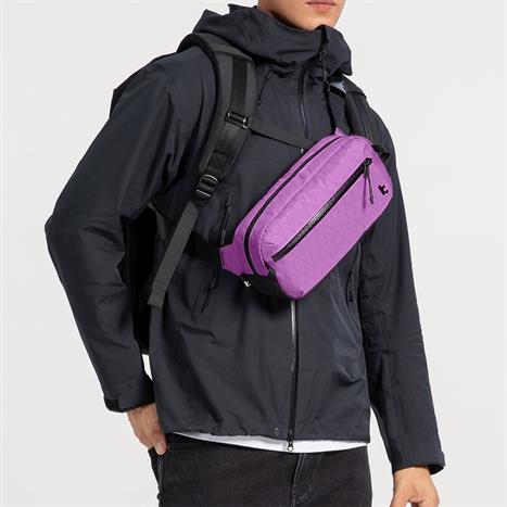 Túi đeo chéo Tomtoc Aviator RFID Sling Bag T35M1V1 Màu Tím than