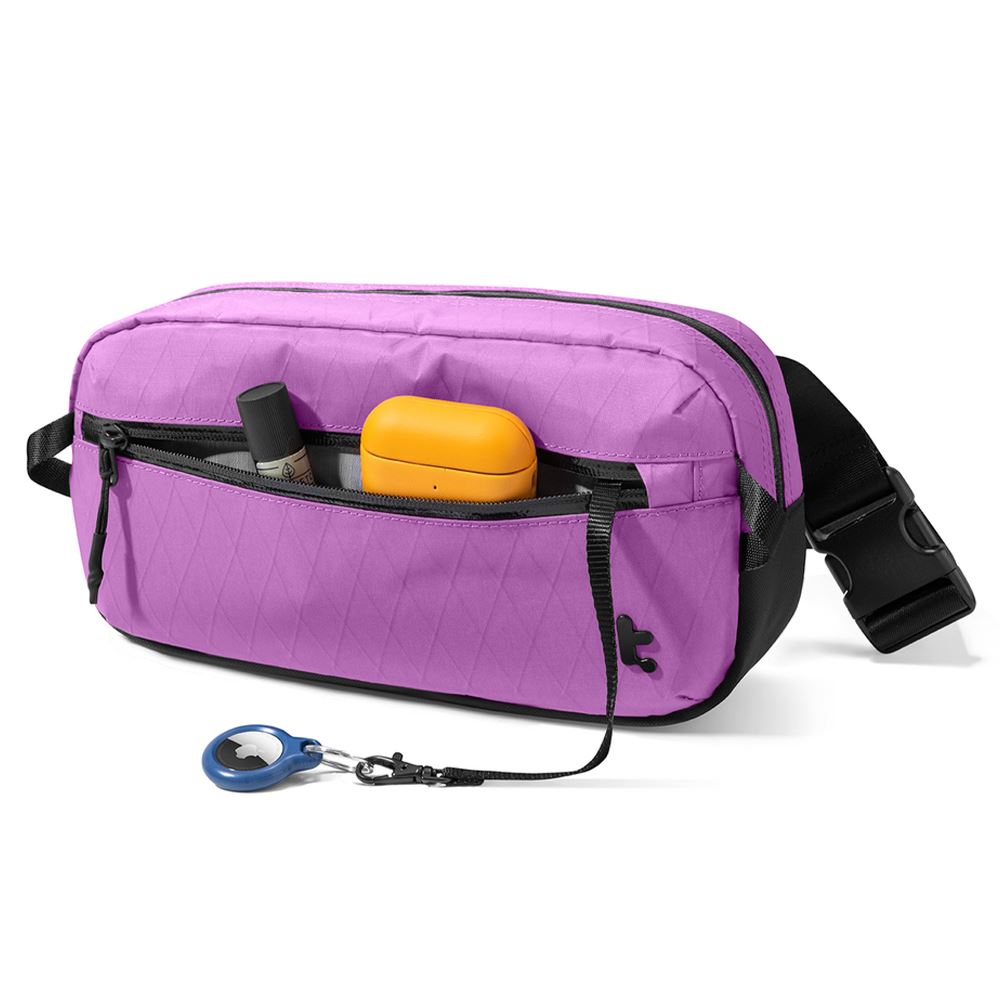 Túi đeo chéo Tomtoc Aviator RFID Sling Bag T35M1V1 Màu Tím than
