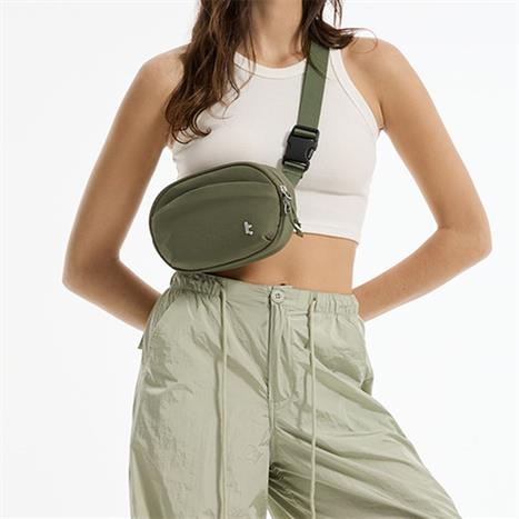 Túi đeo chéo Tomtoc SlingBean-T32 Belt Bag T32S1T1 Màu Xanh lá