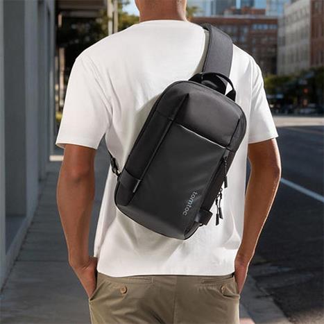 Túi đeo chéo Tomtoc Crossbody EDC Sling Bag T24S1D1 Màu Đen