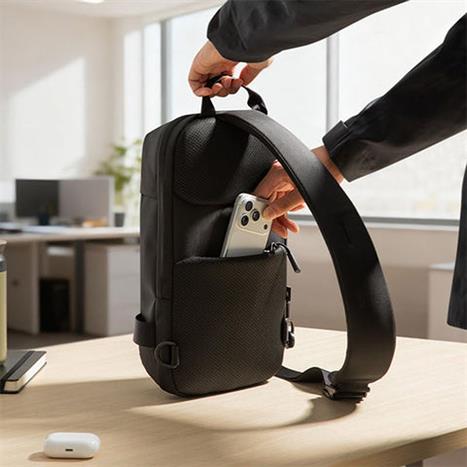 Túi đeo chéo Tomtoc Crossbody EDC Sling Bag T24S1D1 Màu Đen
