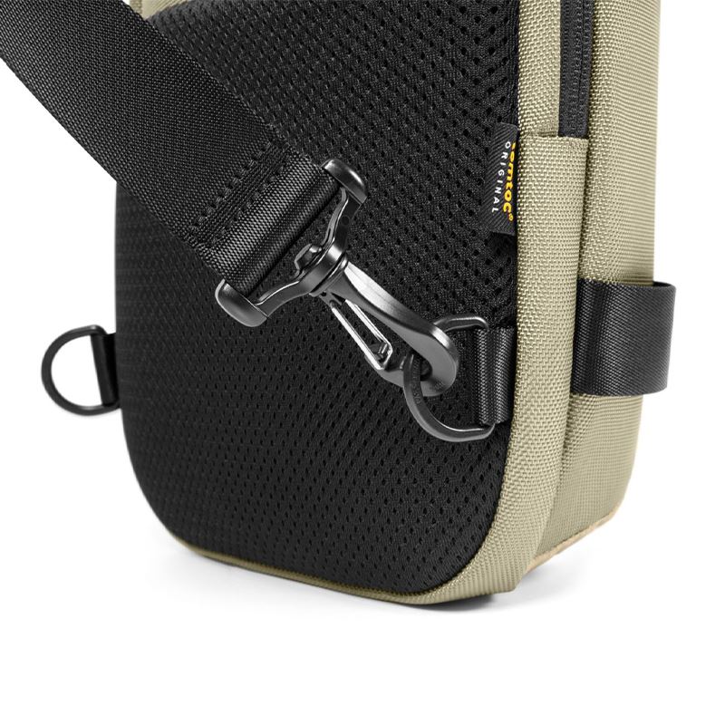 Túi đeo chéo Tomtoc Crossbody EDC Sling Bag T24S1K1 Màu Khaki/xanh