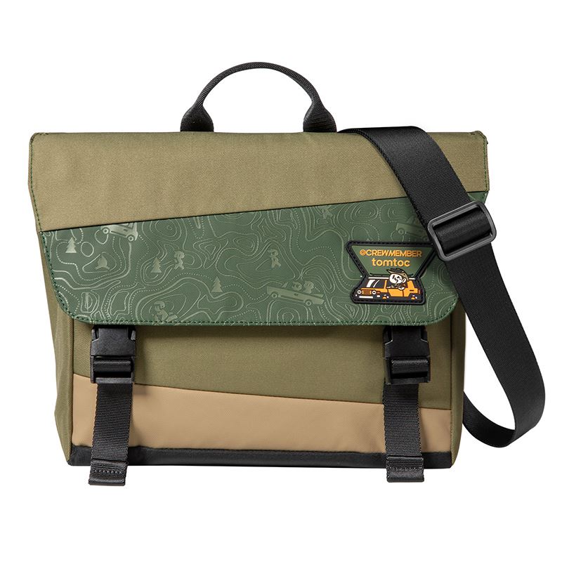 Túi đeo chéo Tomtoc Slash-T27 Shoulder Bag T27S1T1GC Màu Xanh lá