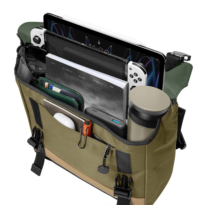Túi đeo chéo Tomtoc Slash-T27 Shoulder Bag T27S1T1GC Màu Xanh lá