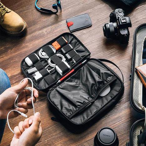 Túi xách Tomtoc Electronic Organizer T11M1D1 Màu Đen