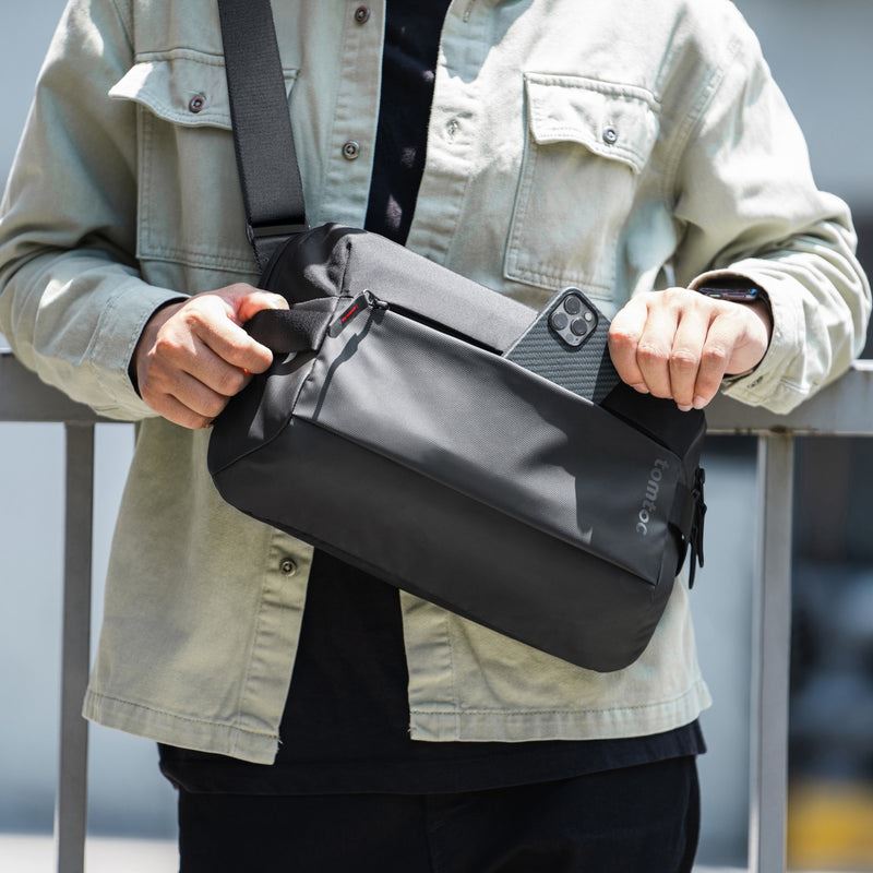 Túi đeo chéo Tomtoc Urban Cordura Sling Bag T21M1D1 Màu Đen