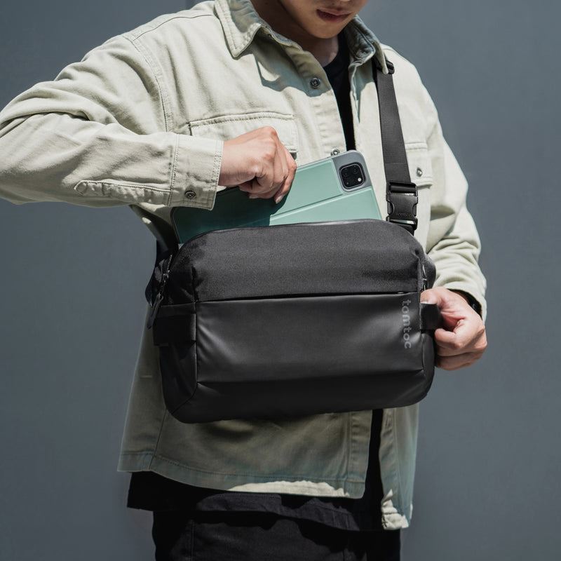 Túi đeo chéo Tomtoc Urban Cordura Sling Bag T21M1D1 Màu Đen