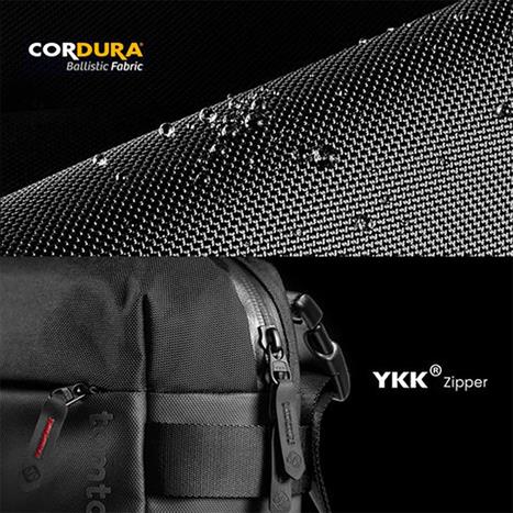 Túi đeo chéo Tomtoc Lightweight Cordura Sling Bag T21S1D1 Màu Đen