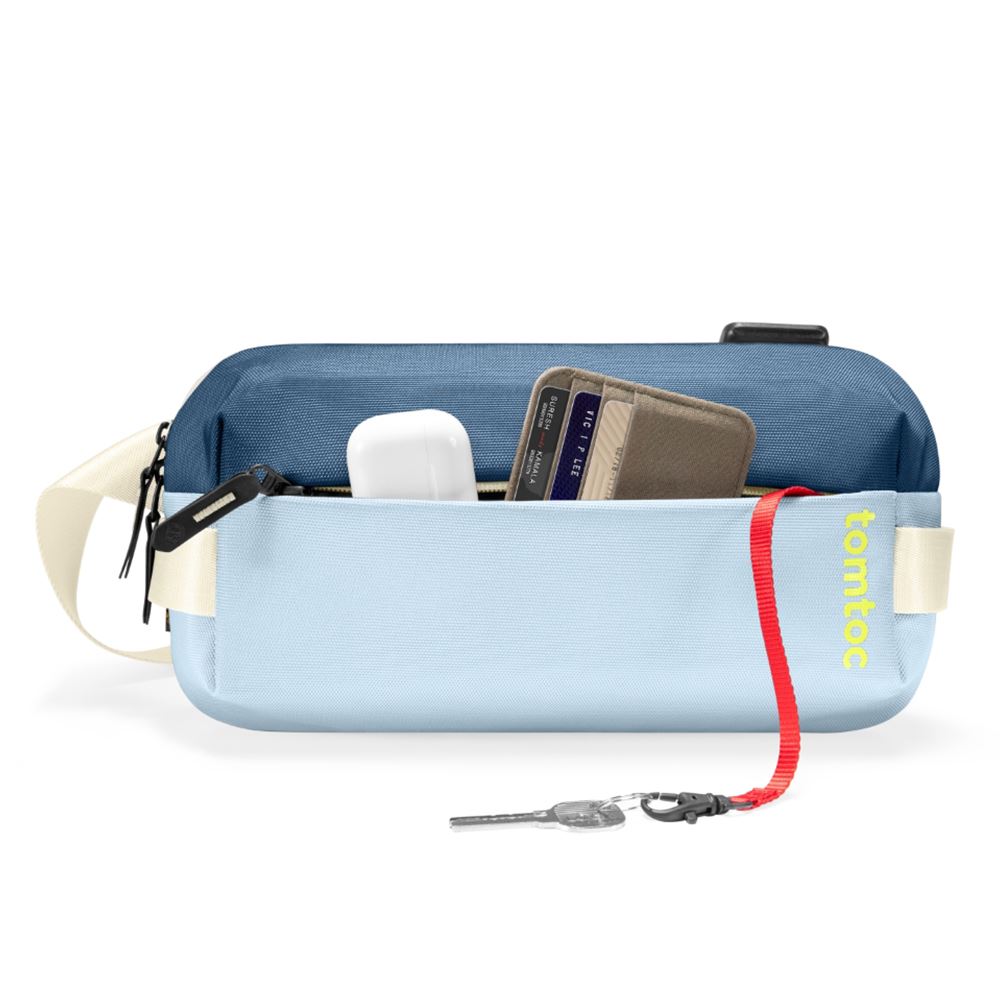 Túi đeo chéo Tomtoc Lightweight Cordura Sling Bag T21S1B3 Màu Xanh Dương