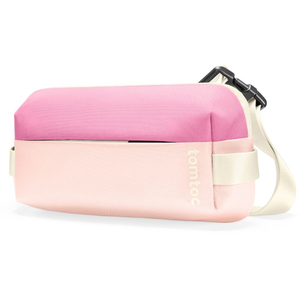 Túi đeo chéo Tomtoc Lightweight Cordura Sling Bag T21S1P1 Màu Hồng