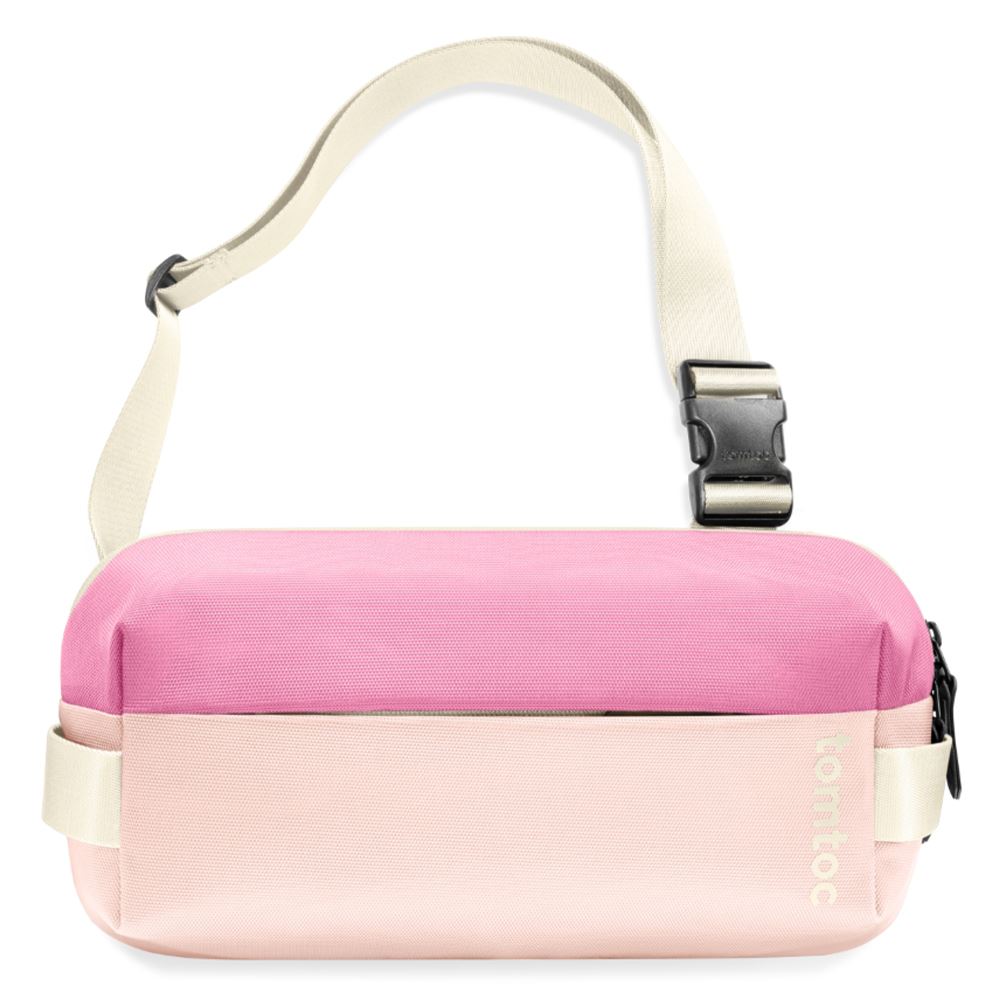 Túi đeo chéo Tomtoc Lightweight Cordura Sling Bag T21S1P1 Màu Hồng