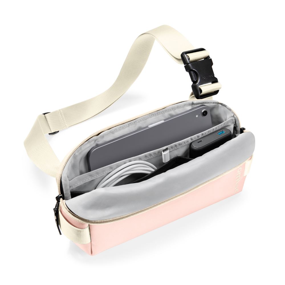 Túi đeo chéo Tomtoc Lightweight Cordura Sling Bag T21S1P1 Màu Hồng