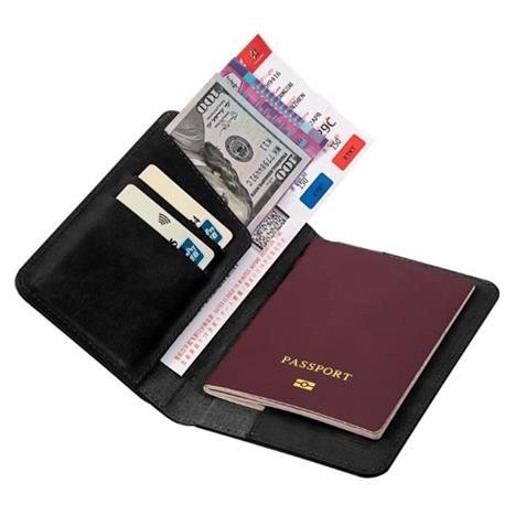 Bao da hộ chiếu Mazer M-1Tag-Passport-BK Màu Đen