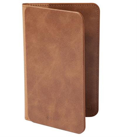 Bao da hộ chiếu Mazer M-1Tag-Passport-BW Màu Nâu