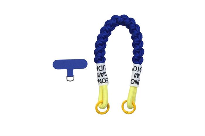 Dây Điện Thoại Đeo Tay Kèm Charm Ngựa AVA+ Xanh Navy OCLSY-05 Màu Xanh Navy