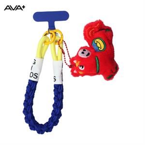 Dây Điện Thoại Đeo Tay Kèm Charm Ngựa AVA  Xanh Navy OCLSY-05