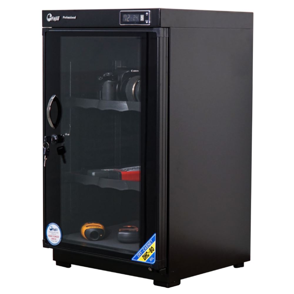 Tủ chống ẩm FujiE DHC80 80 lít Màu Đen