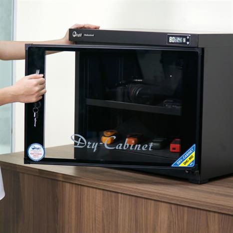 Tủ chống ẩm FujiE DHC80II 80 lít Màu Đen
