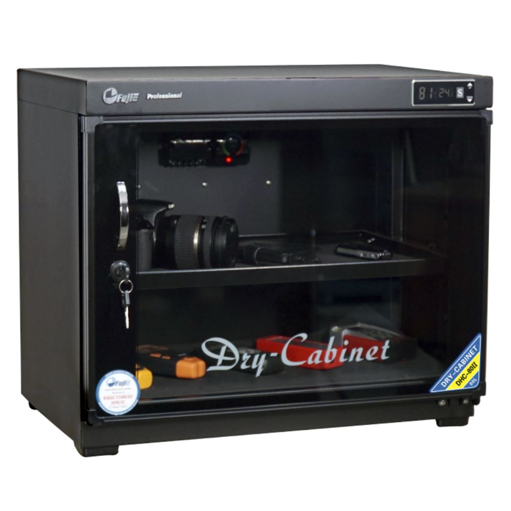 Tủ chống ẩm FujiE DHC80II 80 lít Màu Đen