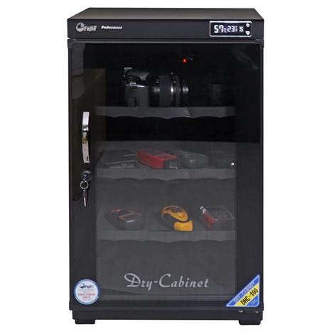 Tủ chống ẩm FujiE DHC100 100 lít Màu Đen