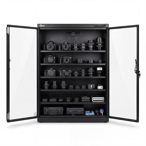 Tủ chống ẩm Fujie DHC350 350 lít Màu Đen