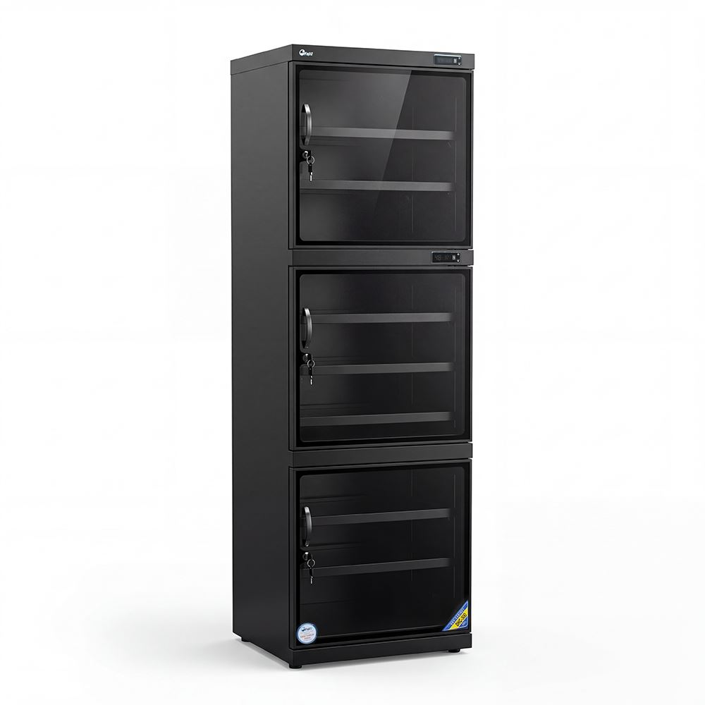 Tủ chống ẩm FujiE DHC500 500 lít Màu Đen