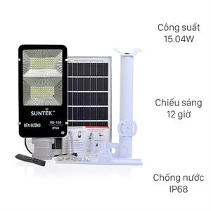 Đèn đường năng lượng mặt trời nhôm SUNTEK RD-100 15.04W