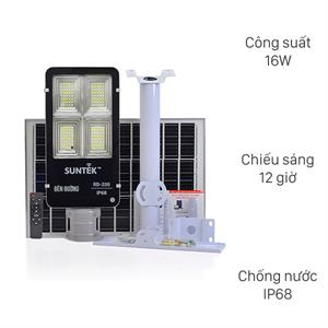 Đèn đường năng lượng mặt trời nhôm SUNTEK RD-200 16W