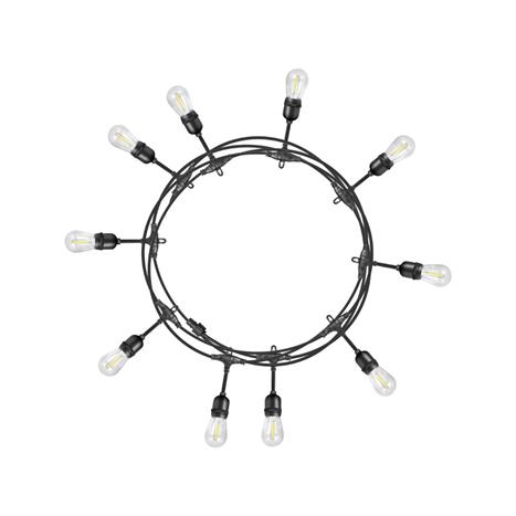 Đèn dây trang trí năng lượng mặt trời Modi MD-SLB-7M10B PLUS WW Màu Đen