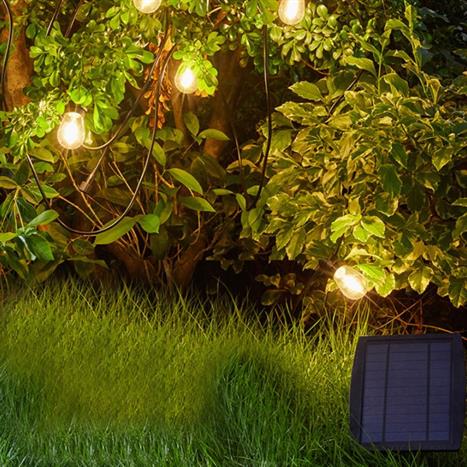 Đèn dây trang trí năng lượng mặt trời Modi MD-SLB-7M10B PLUS WW Màu Đen