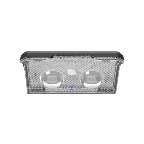 Đèn hắt tường năng lượng mặt trời Modi MD-SOLAR-H1026 WW Màu Đen