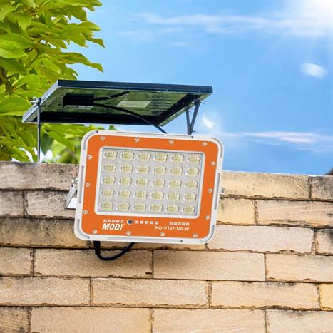 Đèn pha năng lượng mặt trời Modi MD-PT27-120-PRO Màu Đen