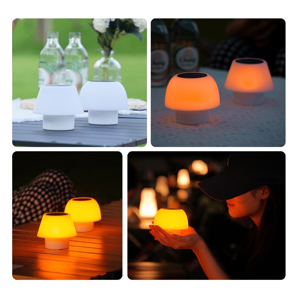 Đèn Bàn Trang Trí Ngoài Trời MODI MD-SDL-T001 RGBW Màu Trắng