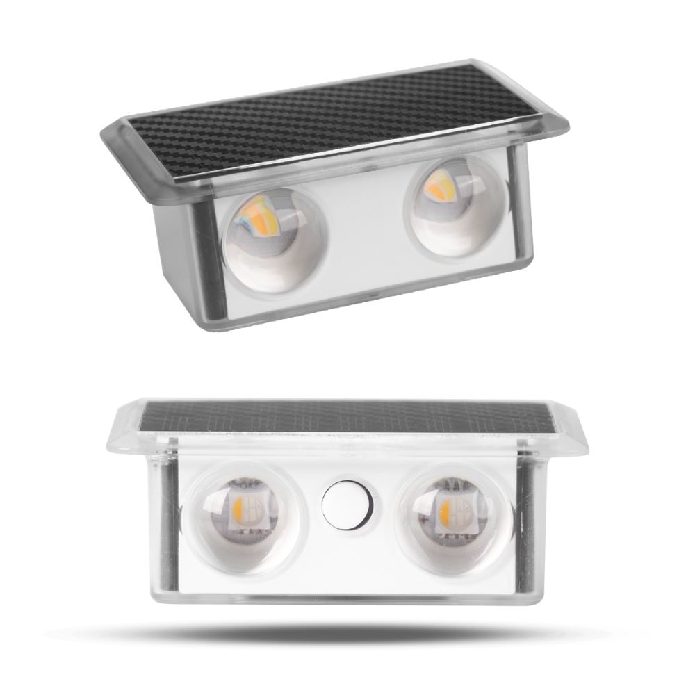 Đèn hắt tường năng lượng mặt trời Modi MD-SWL-W4 PRO 3C Màu Trắng