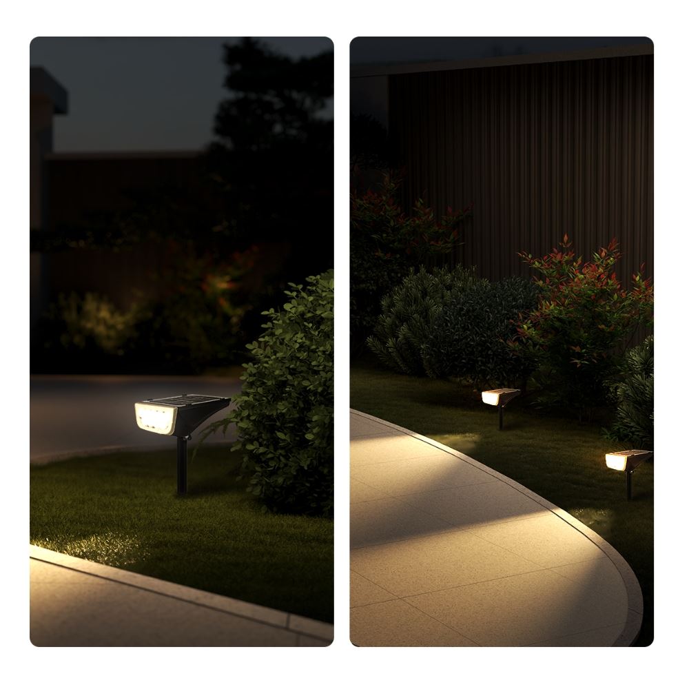 Đèn cắm cỏ năng lượng mặt trời Modi MD-SSL-01 WW Màu Đen