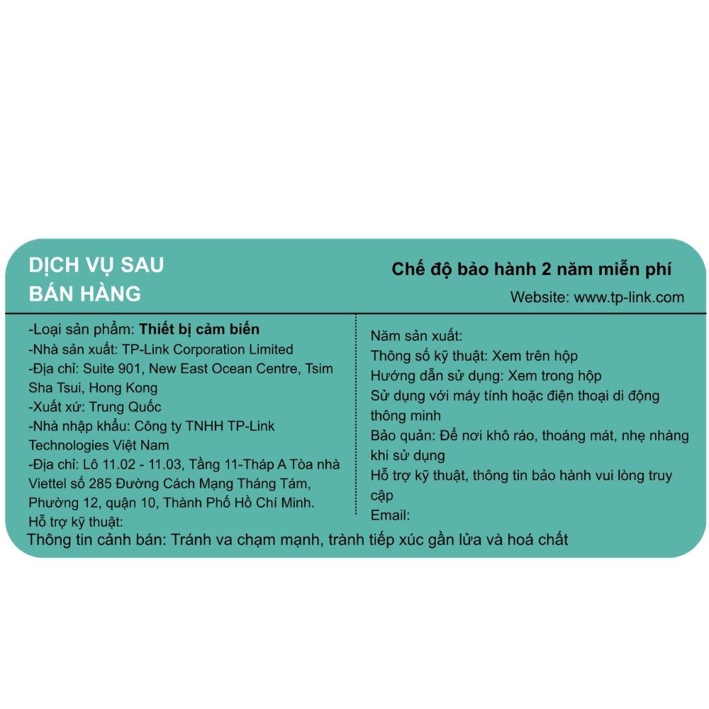 Bộ cảm biến thông minh Tapo T30 Kit - 6