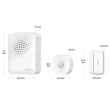 Bộ cảm biến thông minh Tapo T30 Kit Màu Trắng
