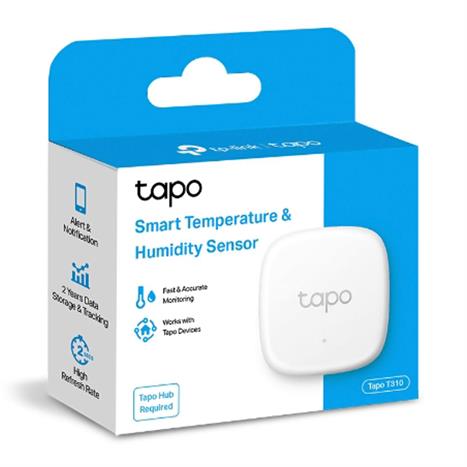 Cảm biến nhiệt độ và đổ ẩm thông minh TP-Link Tapo T310 Màu Trắng