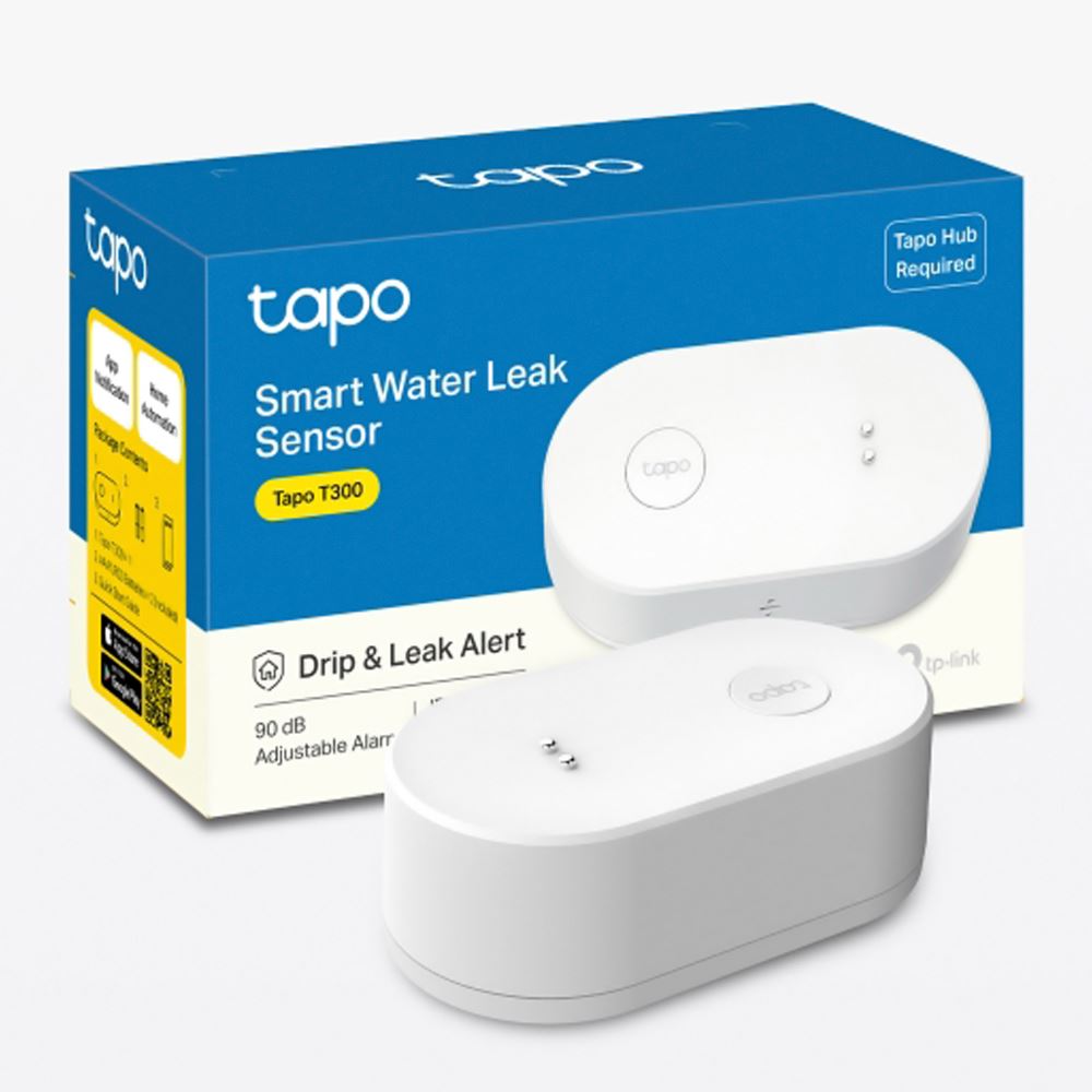 Cảm biến rò rỉ nước thông minh TP-Link Tapo T300 Màu Trắng